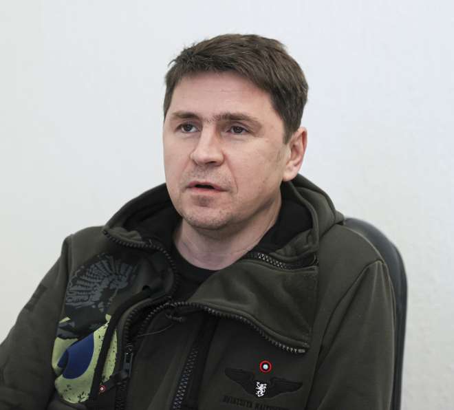 Ukrainian negotiator and presidential adviser Mykhailo Podolyak