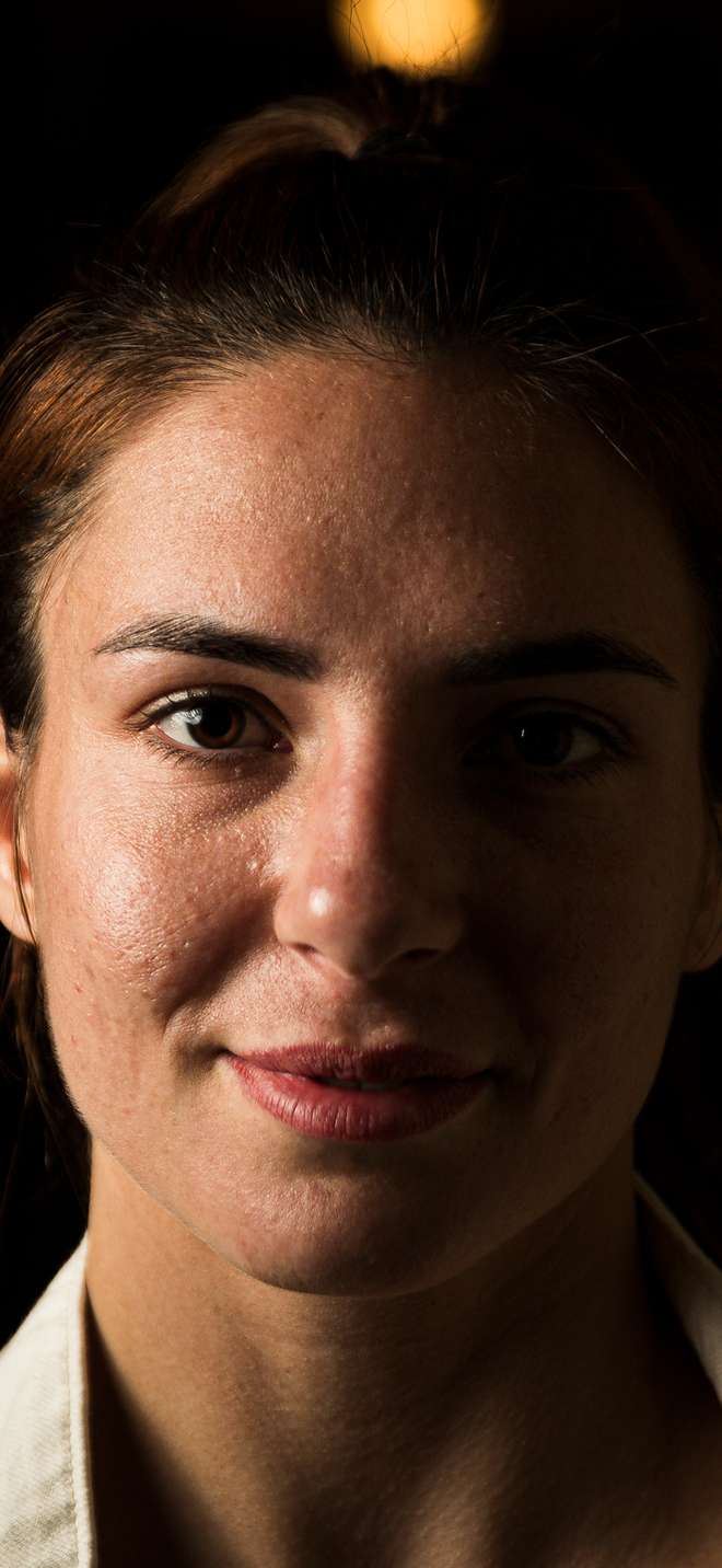 Entrevista com Bárbara Timo, judoca, a propósito do tema da saúde mental (depressão), no hotel Pestana Palace. Lisboa, 21 de Fevereiro de 2022. FILIPE AMORIM/OBSERVADOR