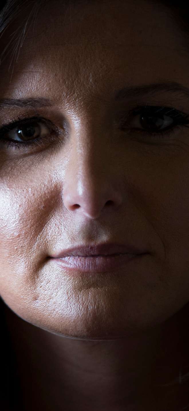 Entrevista com Maria Botelho Moniz, apresentadora de televisão, a propósito do tema da saúde mental, no hotel Pestana Palace. Lisboa, 02 de Setembro de 2021. FILIPE AMORIM/OBSERVADOR