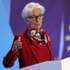 epa10526668 European Central Bank (ECB) President Christine Lagarde addresses a press conference following the meeting of the ECB Governing Council in Frankfurt am Main, Germany, 16 March 2023. European Central Bank raised key interest rates by 0.5 percent over fears of inflation amid turmoil in the banking sector after the American bank SVB (Silicon Valley Bank) collapsed and the difficulties of Credit Suisse bank.  EPA/FRIEDEMANN VOGEL