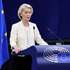 epa13243264 European Commission President, Ursula von der Leyen speaks during a debate on 'State of the Union' at the European Parliament in Strasbourg, France, 16 September 2026. The current plenary session runs from 14 until 17 September 2026.  EPA/RONALD WITTEK