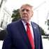 epa13294910 US President Donald Trump speaks to reporters before departing from the South Lawn of the White House in Washington, DC, USA, 10 October 2026. Trump is traveling to Clarksville, Tennessee, to attend a campaign rally in support of Republican candidates running in the November elections.  EPA/RON SACHS / POOL