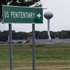 epa08548768 A sign points to the Federal Correctional Complex, where the federal execution chamber is located, in Terre Haute, Indiana, USA, 15 July 2020. As  holds placed by federal judges work their way through the legal system, Wesley Ira Purkey waits to be put to death by lethal injection for the rape and murder of a 16 year old girl in 1998. Two more executions are scheduled for 17 July and 28 August as the US Justice Department resumed executions after more than 17 years with the execution of Daniel Lewis Lee on 14 July.  EPA/TANNEN MAURY