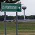 epa08548768 A sign points to the Federal Correctional Complex, where the federal execution chamber is located, in Terre Haute, Indiana, USA, 15 July 2020. As  holds placed by federal judges work their way through the legal system, Wesley Ira Purkey waits to be put to death by lethal injection for the rape and murder of a 16 year old girl in 1998. Two more executions are scheduled for 17 July and 28 August as the US Justice Department resumed executions after more than 17 years with the execution of Daniel Lewis Lee on 14 July.  EPA/TANNEN MAURY