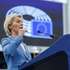 epa13284137 European Commission President Ursula von der Leyen speaks at the European Parliament session in Strasbourg, France, 06 October 2026.  EPA/OLIVIER MATTHYS