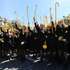 Estudantes universitários participam no Cortejo Académico da Queima das Fitas com início na rua de Camões até à avenida dos Aliados, no Porto, 07 de maio de 2024. ESTELA SILVA/LUSA