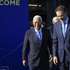epa12389119 Portuguese Prime Minister Luis Montenegro (R) and European Council President Antonio Costa (L) attend the Porto Social Forum at Pavilhao Rosa Mota in Porto, Portugal, 19 September 2025. This edition focuses on 'Quality Jobs in a Competitive Social Europe', involving the Presidency of the EU Council, the European Commission, the European Parliament, social partners, and civil society.  EPA/ESTELA SILVA