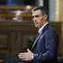 epa13060174 Spain's Prime Minister Pedro Sanchez speaks during a plenary session at the Congress of Deputies, in Madrid, Spain, 24 June 2026. Prime Minister Sanchez appears before the Spanish lower house of parliament to defend his government's record amid a series of corruption cases and judicial investigations affecting his party PSOE and its inner circle.  EPA/CHEMA MOYA