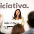 A presidente do Iniciativa Liberal (IL), Mariana Leitão, discursa na sessão de encerramento das Jornadas Parlamentares do IL, no Porto, 15 de setembro de 2026. JOSÉ COELHO/LUSA