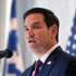 epa13287271 US Secretary of State Marco Rubio speaks during a ceremony marking the renovation and opening of a new wing of the US Embassy in Athens, Greece, 07 October 2026. Rubio is visiting Athens for the sixth Greece-US Strategic Dialogue, which includes talks on defense, energy and regional cooperation.  EPA/ALEXANDROS BELTES
