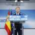 epa13282238 Spanish opposition People's Party (PP) leader Alberto Nunez Feijoo speaks during a press conference at the PP headquarters in Madrid, Spain, 05 October 2026. Spanish Prime Minister Pedro Sanchez has called snap general elections for 29 November, days after proposed measures to tackle the country's housing crisis were defeated in parliament.  EPA/MARISCAL