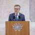 O presidente da Câmara Municipal de Lisboa, Carlos Moedas, intervém durante a cerimónia de comemoração do Dia da Implantação da República Portuguesa, nos Paços do Concelho, em Lisboa, 05 de outubro de 2026. ANTONIO PEDRO SANTOS/LUSA
