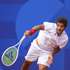 Os tenistas portugueses Francisco Cabral e Nuno Borges, durante a partida dos oitavos de final nos Jogos Olímpicos de Paris 2024 contra os alemães Jan Lennard Struff e Dominik Koepfer, em Paris, França, 30 de julho de 2024. HUGO DELGADO/LUSA
