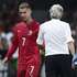 epa13261056 Portugal player Cristiano Ronaldo (L) and head coach Jorge Jesus (R) shake hands after being subbed off during the UEFA Nations League match in Lisbon, Portugal, 24 September 2026.  EPA/JOSE SENA GOULAO