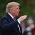 epa13233599 US President Donald Trump takes a military salute at the Aras an Uachtarain in Dublin, Ireland, 12 September 2026. The US president is on a two-day visit to Ireland, including a visit to his golf course in Doonbeg.  EPA/NEIL HALL