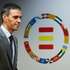 epa13309645 Spanish Prime Minister Pedro Sanchez arrives for a final press conference at the second day of a European Council Summit in Brussels, Belgium, 16 October 2026. EU leaders met with Ukrainian President Zelensky as they focus on continued support for Ukraine, European defence and security, Russia-linked hybrid threats, migration and the situation in the Middle East.  EPA/OLIVIER HOSLET