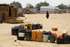epa09084514 Empty plastic containers are arranged in line to fetch water at a bore-point seen at an internal displaced people's camp in Maiduguri, northeast Nigeria, 19 March 2021. Boko Haram crisis, which has lasted more than 10 years in Nigeria's northeast, has targeted more women and children for abduction, forced conversion to Islam, physical and psychological abuses, forced labour and marriage. Although Boko Haram's violence against women and children has been at the center of global attention since its inception, delivery of protection and supports for domestic needs for the IDPs have been huge challenges that many institutional support groups are facing.  EPA/AKINTUNDE AKINLEYE