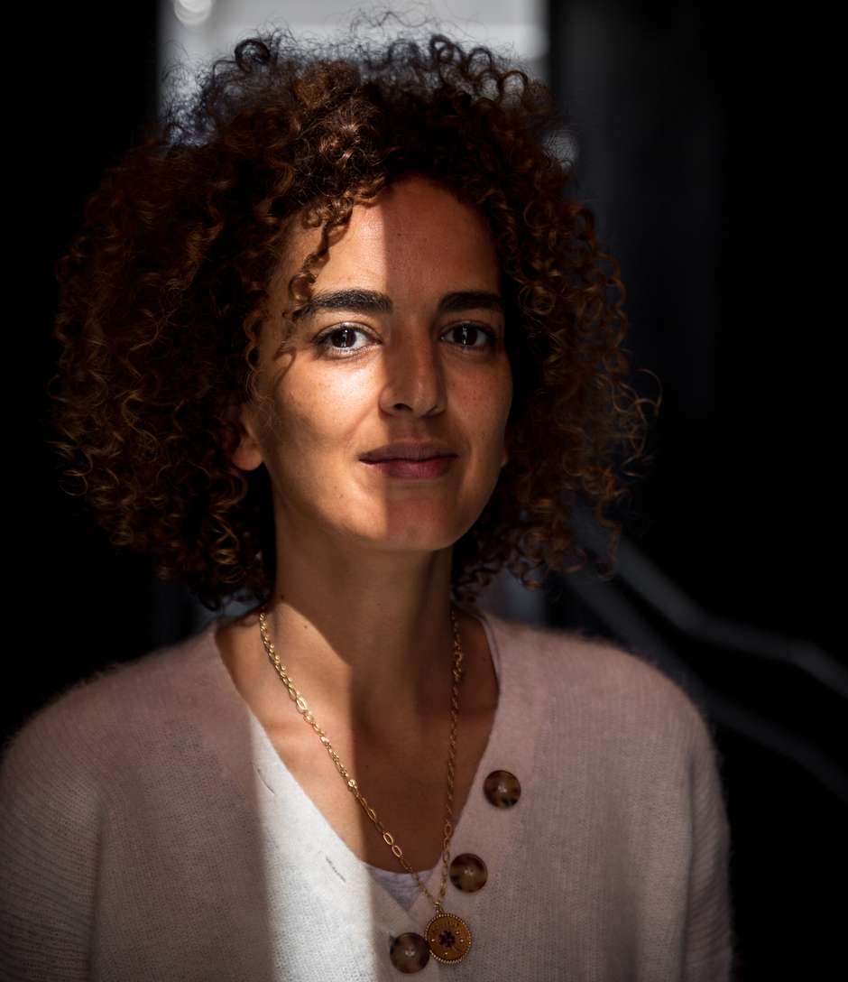 Entrevista à escritora franco-marroquina, Leïla Slimani, na Casa de Fernando Pessoa, em Lisboa. 17 de Ourtubro de 2022 Casa do Fernando Pessoa, Lisboa TOMÁS SILVA/OBSERVADOR