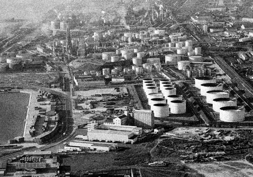 Antigas instalações Petrogal Matinha Cabo Ruivo