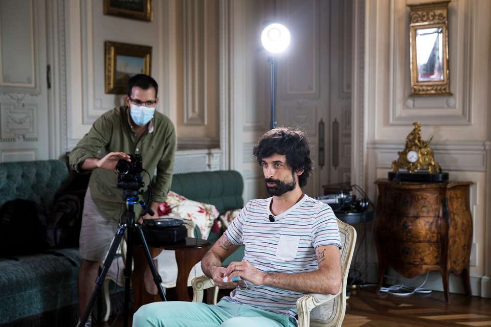 Entrevista com António Raminhos, a propósito do tema da saúde mental, no hotel Pestana Palace. Lisboa, 09 de Setembro de 2021. FILIPE AMORIM/OBSERVADOR