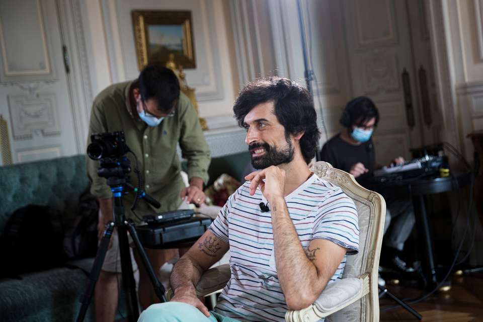 Entrevista com António Raminhos, a propósito do tema da saúde mental, no hotel Pestana Palace. Lisboa, 09 de Setembro de 2021. FILIPE AMORIM/OBSERVADOR