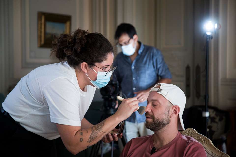 Entrevista com Hugo Van der Ding, a propósito do tema da saúde mental, no hotel Pestana Palace. Lisboa, 29 de Setembro de 2021. FILIPE AMORIM/OBSERVADOR