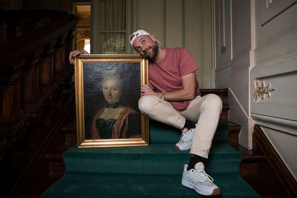 Entrevista com Hugo Van der Ding, a propósito do tema da saúde mental, no hotel Pestana Palace. Lisboa, 29 de Setembro de 2021. FILIPE AMORIM/OBSERVADOR