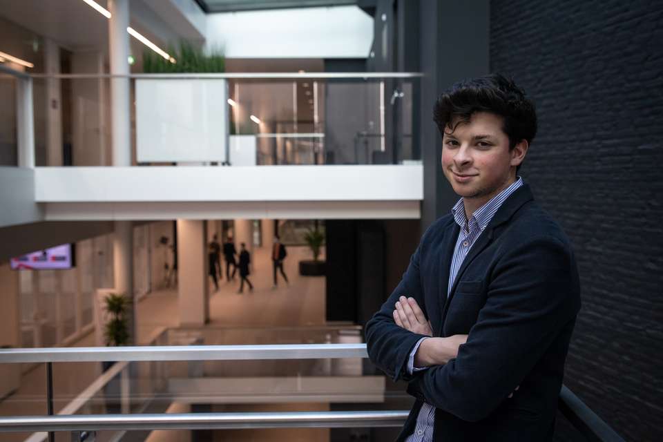 Conferência sobre o Futuro da Europa (COFOE) em Maastricht: Entrevista a João Pires de 20 anos, cidadão português presente no Painel de Cidadãos da Conferência sobre o Futuro da Europa em Maastricht. 11, 12 e 13 de Fevereiro de 2022 Países Baixos, Maastricht TOMÁS SILVA/OBSERVADOR