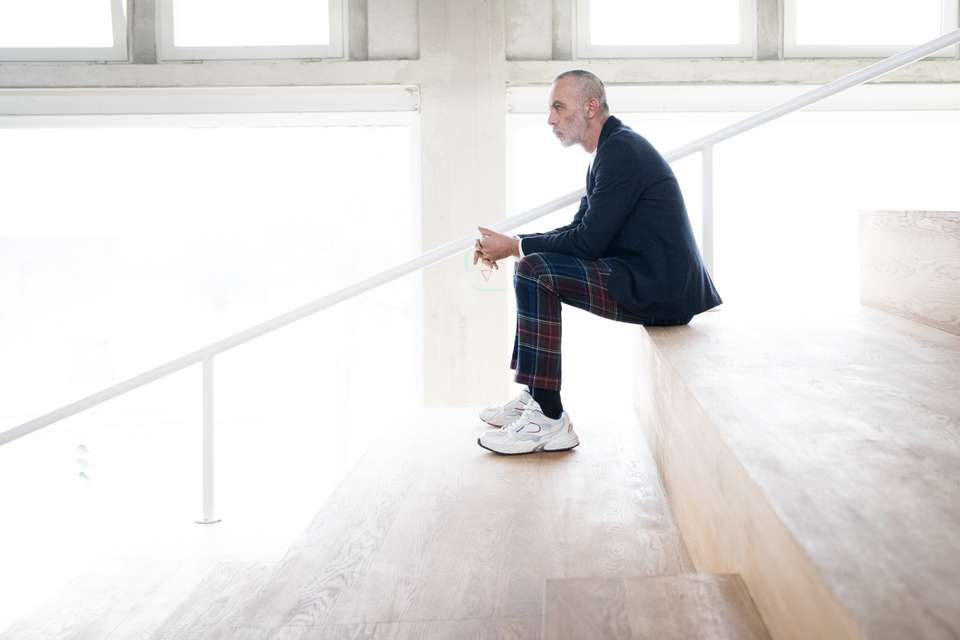 Entrevista com Luis Pereira, fundador da Showpress e Coordenador dos bastidores da ModaLisboa e do Portugal Fashion. A entrevista decorreu no local onde está a ser contruida o novo espaço para a ModaLisboa, no Hub Criativo do Beato. 24 de Fevereiro de 2022 Hub CrIativo do Beato, Lisboa TOMÁS SILVA/OBSERVADOR