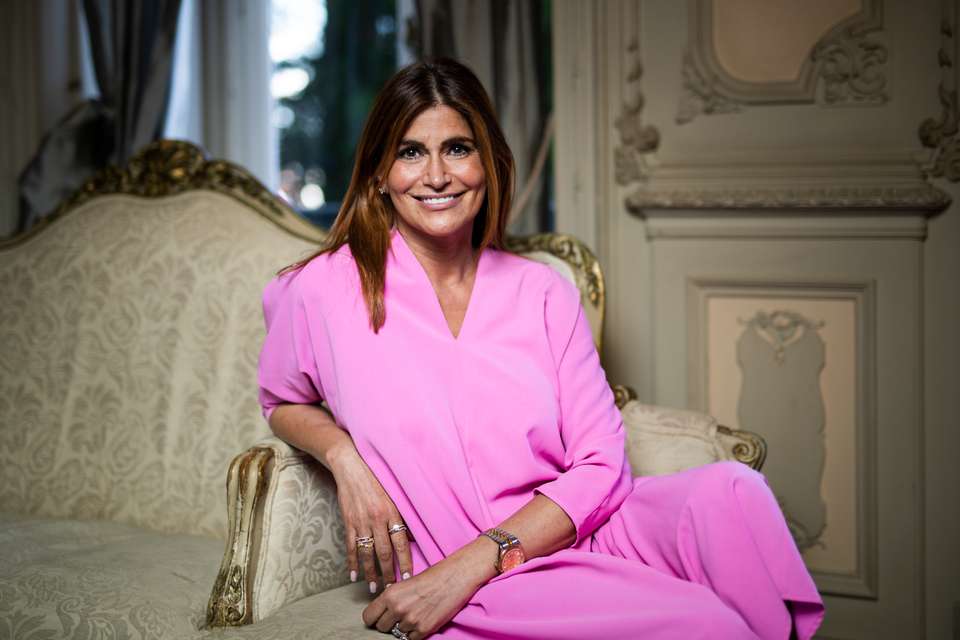 Entrevista com Liliana Campos, apresentadora, a propósito do tema da saúde mental, no hotel Pestana Palace. Lisboa, 26 de Maio de 2022. FILIPE AMORIM/OBSERVADOR