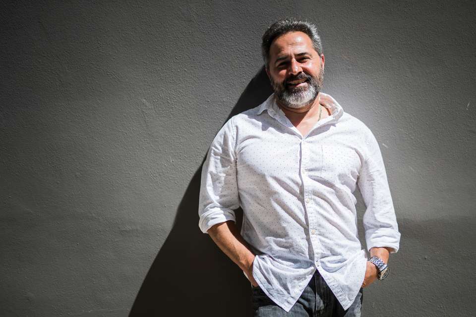 Entrevista com Vitor Emanuel, ator, a propósito do tema da saúde mental, na Cidadela de Cascais. Cascais, 28 de Junho de 2022. FILIPE AMORIM/OBSERVADOR