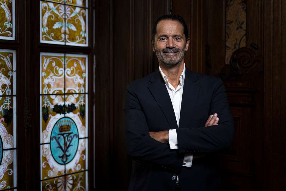Entrevista com João Vieira de Almeida, advogado, a propósito do tema da saúde mental, no hotel Pestana Palace. Lisboa, 19 de Outubro de 2022. FILIPE AMORIM/OBSERVADOR