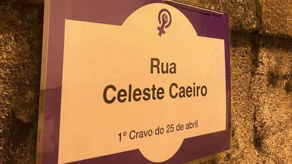 "Quisemos mostrar que as ruas são quase todas a homenagear homens", declarou um dos ativistas