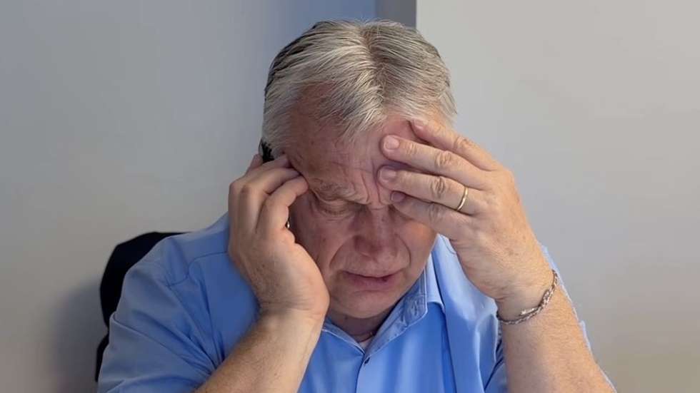 Victor Órban, num telefonema com a mãe