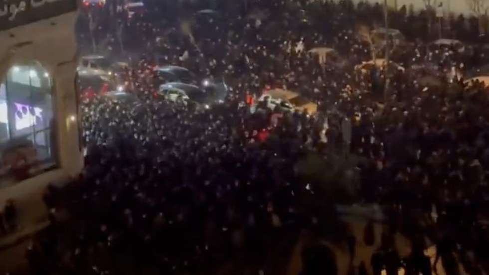 Protestos em Teerão