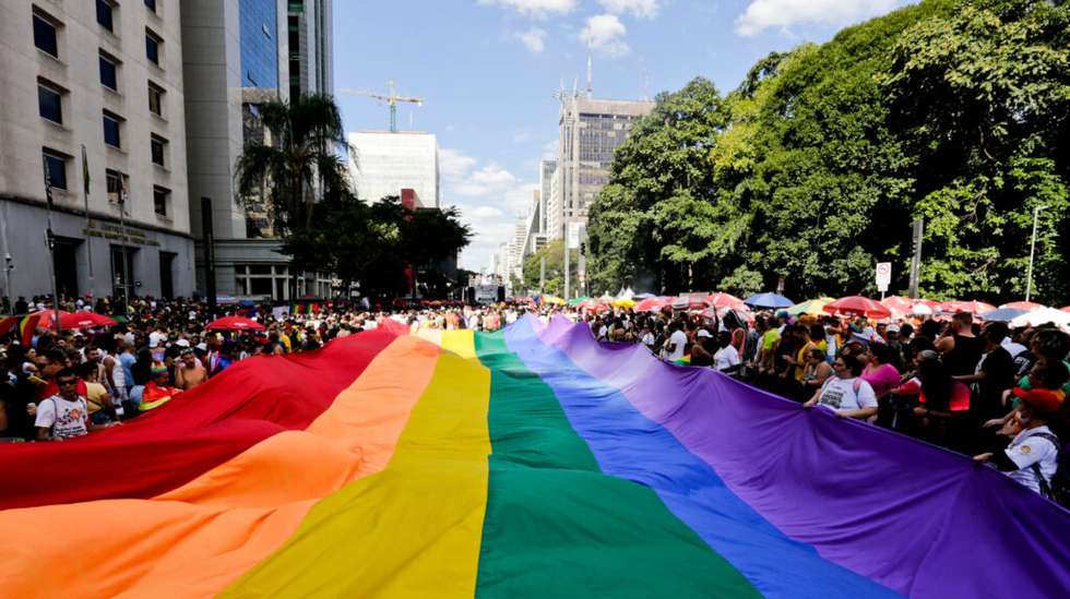 A cidade de São Paulo, no Brasil, organiza a maior parada LGBTQIA+ do mundo