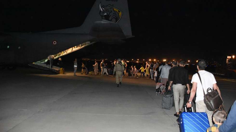 More than 100 Turkish citizens evacuated from Kabul