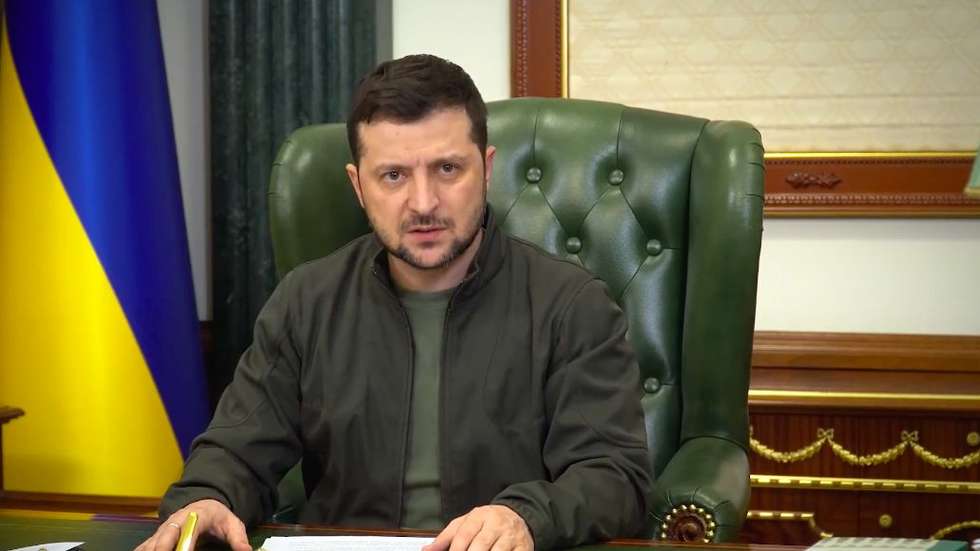 Volodymyr Zelensky, presidente da Ucrânia, foi entrevistado pela CNN.