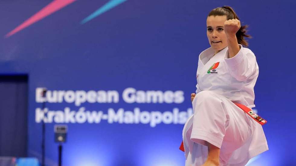 Ana Cruz tinha conseguido chegar às meias-finais (e a uma medalha) após dois triunfos e uma derrota na fase de grupos