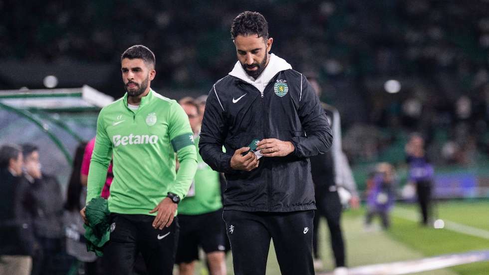 Rúben Amorim admitiu ter sentido um ambiente diferente em Alvalade (e na Academia) na receção ao Nacional para a Taça da Liga