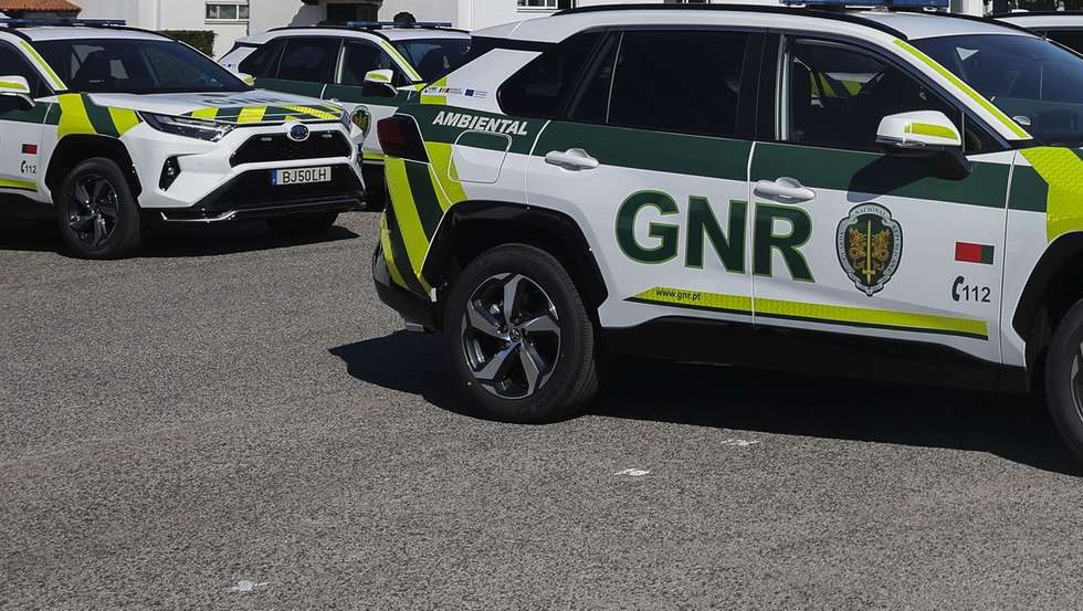 Cerimónia de   entrega de equipamentos e viaturas para a Guarda Nacional Republicana (GNR) que contou com a presença da ministra da Administração Interna, Margarida Blasco (ausente na fotografia),  em Queluz,  23 de julho 2024. ANTÓNIO COTRIM/LUSA