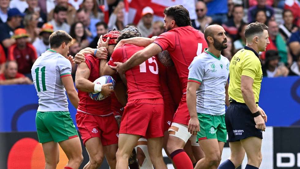 Ao contrário do que aconteceu no último Mundial, em que Portugal travou a Geórgia e ficou muito perto da vitória, Lobos não conseguiram equilibrar jogo na final do Europe Championship