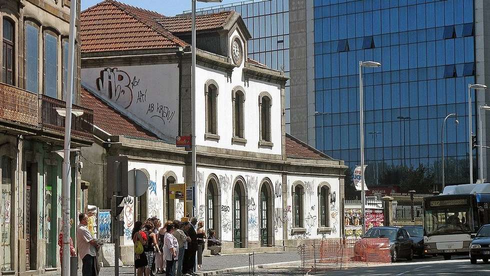 Antiga estação ferroviária da Boavista, no Porto