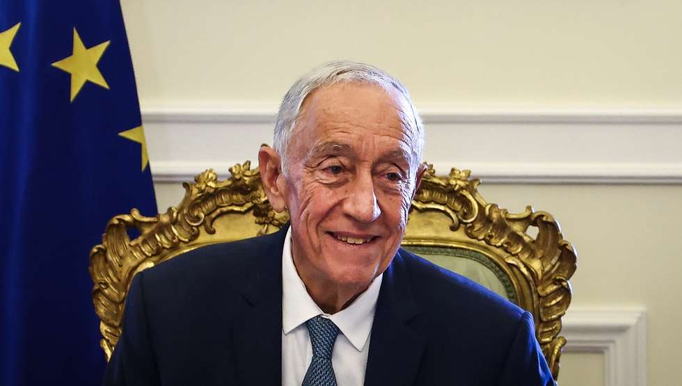 O Presidente da República, Marcelo Rebelo de Sousa, durante a Reunião do Conselho Superior de Defesa Nacional, em Lisboa, 16 de dezembro de 2025. RODRIGO ANTUNES/LUSA