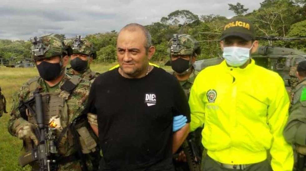 Colombia captures country's most wanted drug trafficker