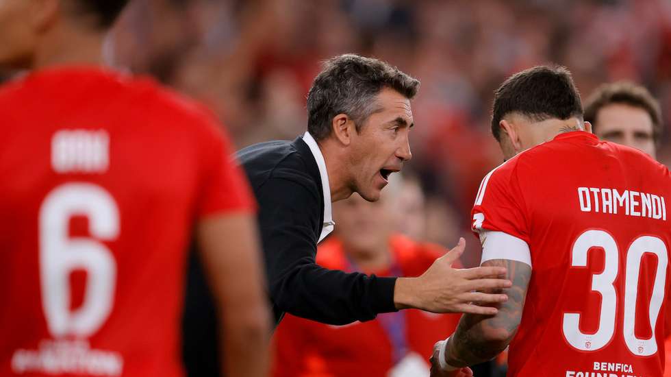 O treinador chegou à quinta vitória em cinco jogos pelos encarnados