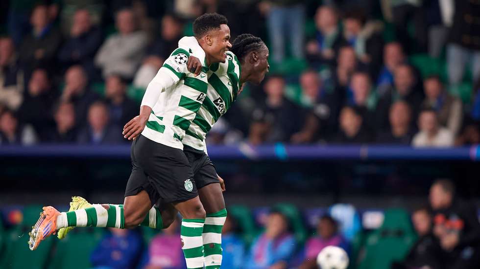 Os dois jovens jogadores foram titulares nas alas do ataque leonino