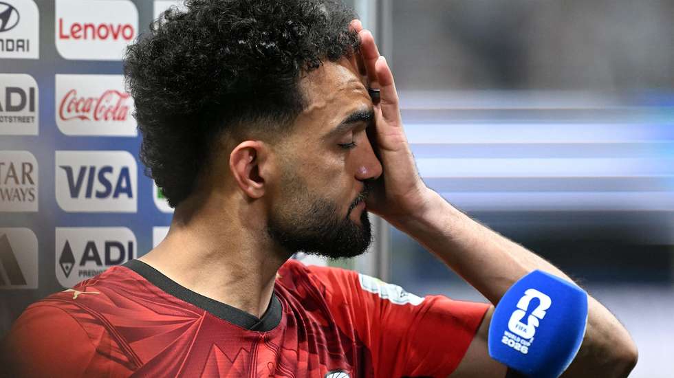Mostafa Ziko emocionou-se na zona de entrevistas rápidas