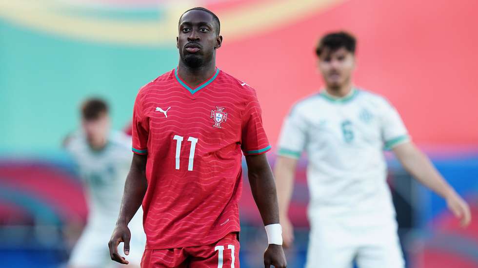 Os portugueses ainda não tinham sofrido qualquer golo ao longo de toda a qualificação