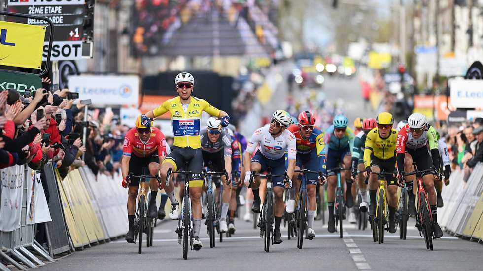O ciclista da Soudal Quick-Step voltou a ser o mais rápido